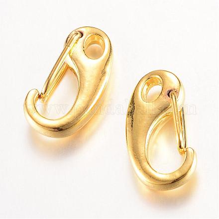 Alloy Keychain Clasp Findings PALLOY-T003-09G-1