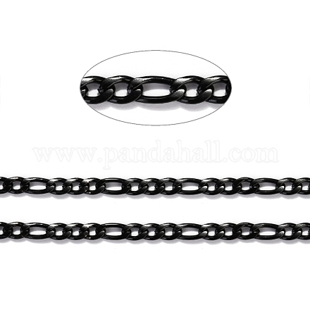 304 Stainless Steel Figaro Chains CHS-H007-30B-1-1