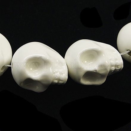 Handgemachte Porzellan Perlen Stränge X-PORC-A057-15x12-1-1