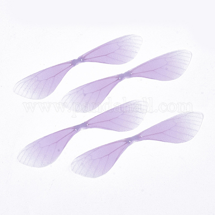 Decorazione artigianale di ali in tessuto di poliestere X-FIND-S322-003G-1