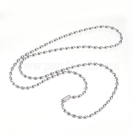 304 Stainless Steel Necklaces NJEW-D281-19-1