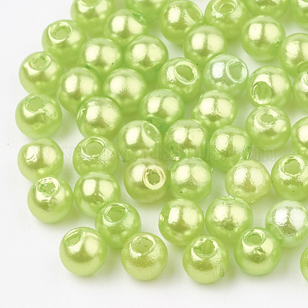 Perles en plastique ABS OACR-Q004-8mm-05-1