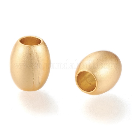Perline in stile europeo in ottone opaco OPDL-H100-05MG-1