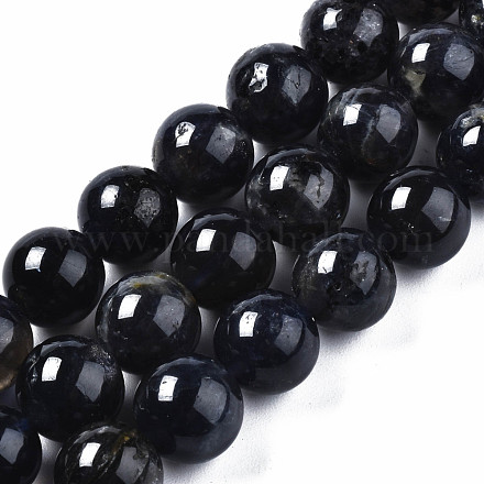 Fili di perle di iolite / cordierite / dicroite naturali G-S376-005C-1