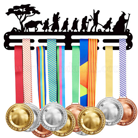 Porte-médaille de fer support mural d'affichage ODIS-WH0021-834-1