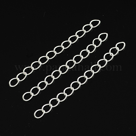 Brass Ends with Twist Chains CHC-C004-S-5cm-1