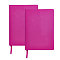 Elastic Cloth Book Cover, Rectangle, Medium Orchid, 325~330x172~180x1.4mm