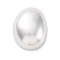Casting Polishing 304 Stainless Steel Pendants, Oval, Stainless Steel Color, 31.5x23.5x12.5mm, Hole: 3.5mm