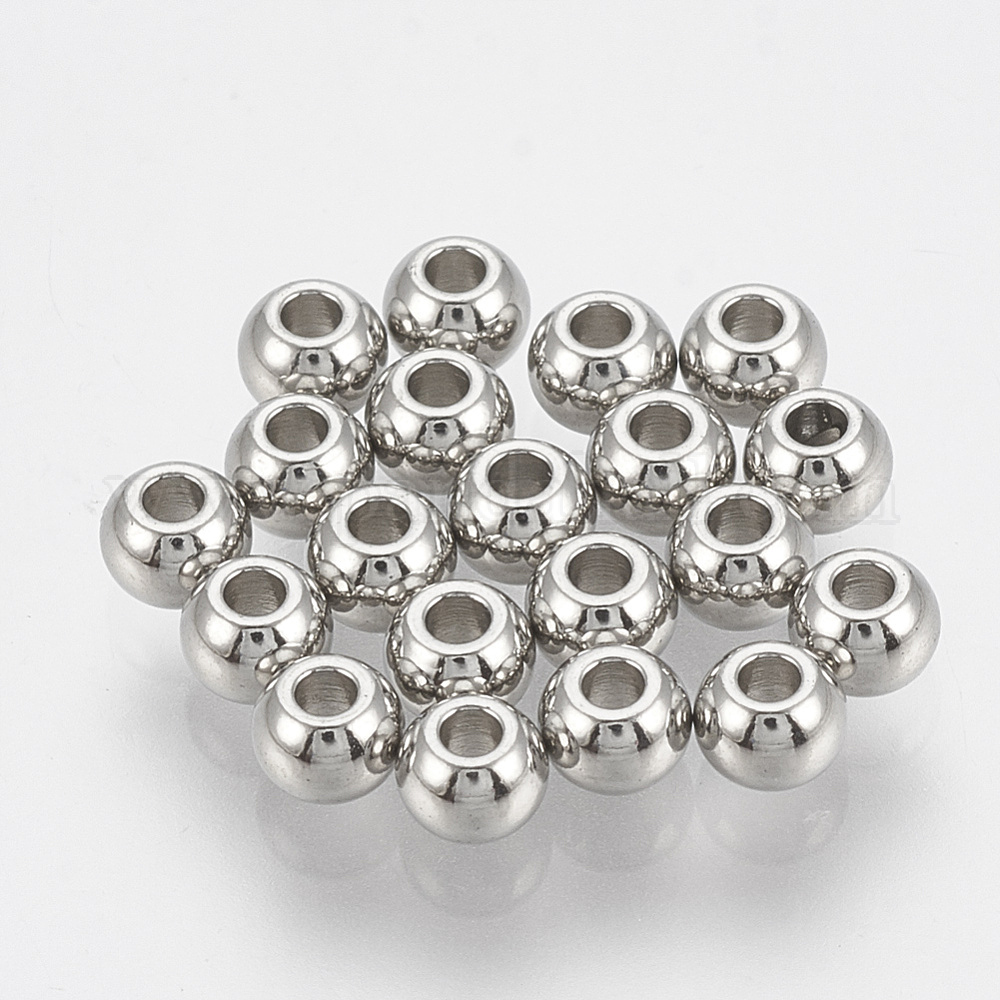 Wholesale 201 Stainless Steel Spacer Beads