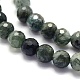 Natürlichen grünen Rutilquarz Perlen Stränge G-O171-01-6mm-3