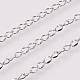 304 Stainless Steel Twisted Chain Curb Chains CHS-K008-15C-1