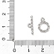 Laiton fermoir&nbsp;KK-D289-53B-P-4