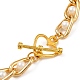 Aluminium Curb Chain Necklaces NJEW-JN02921-2