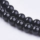 Brins de perles d'onyx noir naturel X-G-H1567-4MM-3