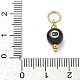 Подвески из нержавеющей стали 304 с эмалью STAS-U054-05G-3