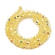 Chapelets de perles en verre peint DGLA-F029-J2mm-A06-2