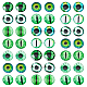 50 Stück Glaskabochons&nbsp;GGLA-DC0001-05B-1