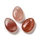 Breloques naturels de larme de quartz de fraise G-M410-01-10-1