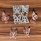 Stencil per stampi da taglio in acciaio al carbonio a farfalla DIY-R079-005-1
