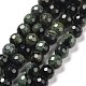 Chapelets de perles de jasper kambaba naturel G-E571-04A-1
