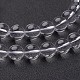 Chapelets de perles en cristal de quartz synthétique GSR4mmA039-1-3