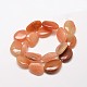 Dyed Natural Red Aventurine Nuggets Beads Strands G-P093-24B-2