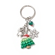 Schlüsselanhänger aus Kunstharz mit Weihnachtsmotiv KEYC-TA00009-3