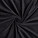 Черная бархатная обивочная ткань Benecreat DIY-WH0056-48C-1