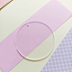 Disque acrylique transparent gros pendentifs ZXFQ-PW0001-039R-1
