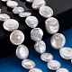 Chapelets de perles en Keshi naturel PEAR-S018-03B-5