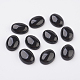 Natürliche Obsidian Cabochons mit flachem Rücken X-G-G741-18x25mm-20-1