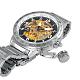 Stainless Steel Mechanical Wrist Watch WACH-A003-05-3