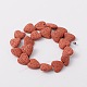Synthetic Lava Rock Bead Strands G-N0114-12-2