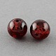 1 Strand Transparent Crackle Glass Round Beads Strands X-CCG-Q001-4mm-18-1
