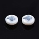Perles de coquillages naturels d'eau douce SHEL-N003-22-13P-3