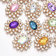 Light Gold Plated Alloy Cabochons RB-S066-05KC-1