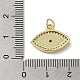 Brass Micro Pave Cubic Zirconia Pendants KK-Q808-21G-3