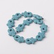 Synthetic Lava Rock Bead Strands G-N0094-14-2