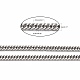 Bijoux pour hommes 304 chaînes avec lien en acier inoxydable double gourmettes CHS-A003C-0.8mm-2