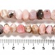 Rosa naturale perline opale fili G-N327-05-14-5