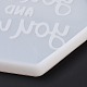 Moules en silicone pour tapis de tasse hexagonale diy DIY-I095-03-5