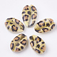 Printed Natural Cowrie Shell Beads X-SHEL-S274-27E-2