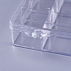 Rectangle Plastic Bead Storage Containers CON-XCP0004-10-2