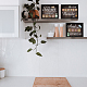 Superdant キッチン装飾面白いギフト 6 キッチン壁アートプリントキッチン用品と格言非フレーム農家ホームオフィス組織サインバーアクセサリー装飾セット AJEW-WH0173-107-5