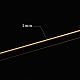 Benecreat18ゲージ49フィート/ 16ヤードゴールドジュエリーワイヤー変色耐性銅線ジュエリービーズ工芸品製造用 CWIR-BC0005-02F-KCG-2