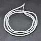 Natural White Moonstone Beads Strands G-F686-15A-01-2