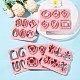 Formine per biscotti in ABS&nbsp;BAKE-YW0001-004-4