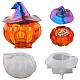 DIY Pumpkin Jack-O'-Lantern Storage Box Silicone Molds Kit DIY-E045-01-1
