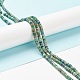 Chapelets de perles en chrysocolle naturelle X-G-H230-48-4