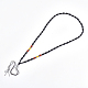 Nylon Cord Necklace Making MAK-T005-11-1